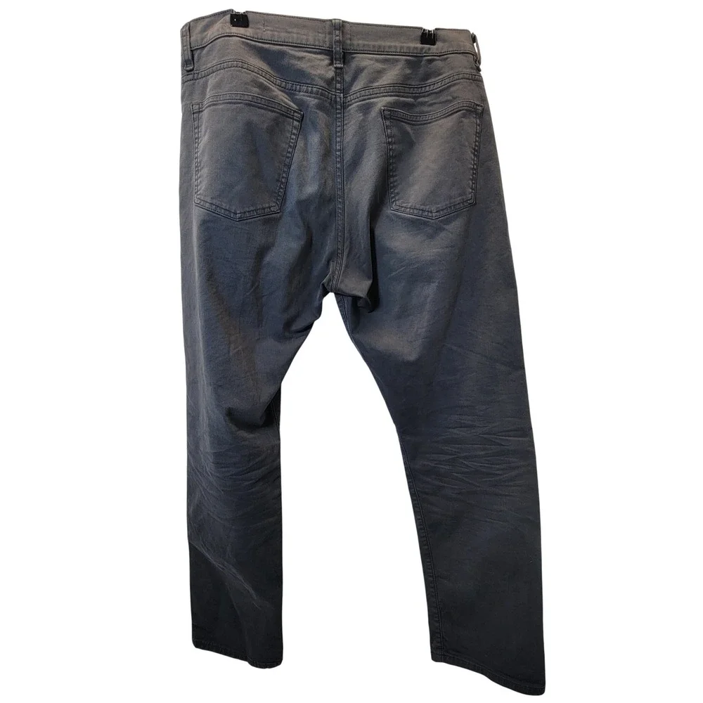 Flint Tinder Mens Straight Pants Mens 34x30 Gray Chino Twill Gorpcore Minimalist